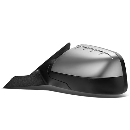 RETROVISOR MIRROR - OEM - 08-09 FORD TAURUS - POWERED - HEATED - W/ PUDDLE LIGHT - FOLDING - SATIN CHROME - LEFT