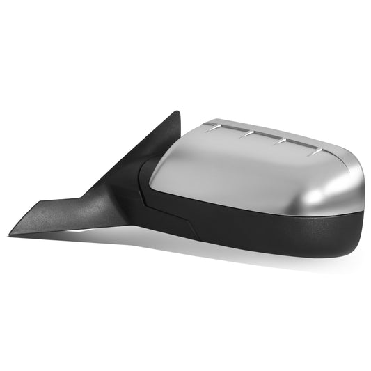 RETROVISOR MIRROR - OE STYLE - MERCURY SABLE 2008-2009 - WITH POWER WITH HEATED GLASS CHROME COVER - DRIVER LEFT SIDE - CHROME / BLACK