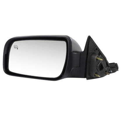 RETROVISOR MIRROR - OE STYLE - MERCURY SABLE 2008-2009 - WITH POWER WITH HEATED GLASS CHROME COVER - DRIVER LEFT SIDE - CHROME / BLACK
