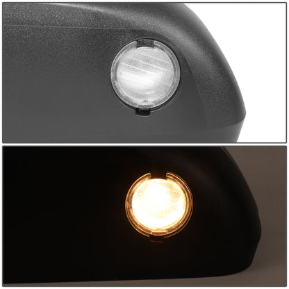 RETROVISOR MIRROR - OE STYLE - MERCURY SABLE 2008-2009 - WITH POWER WITH HEATED GLASS CHROME COVER - DRIVER LEFT SIDE - CHROME / BLACK