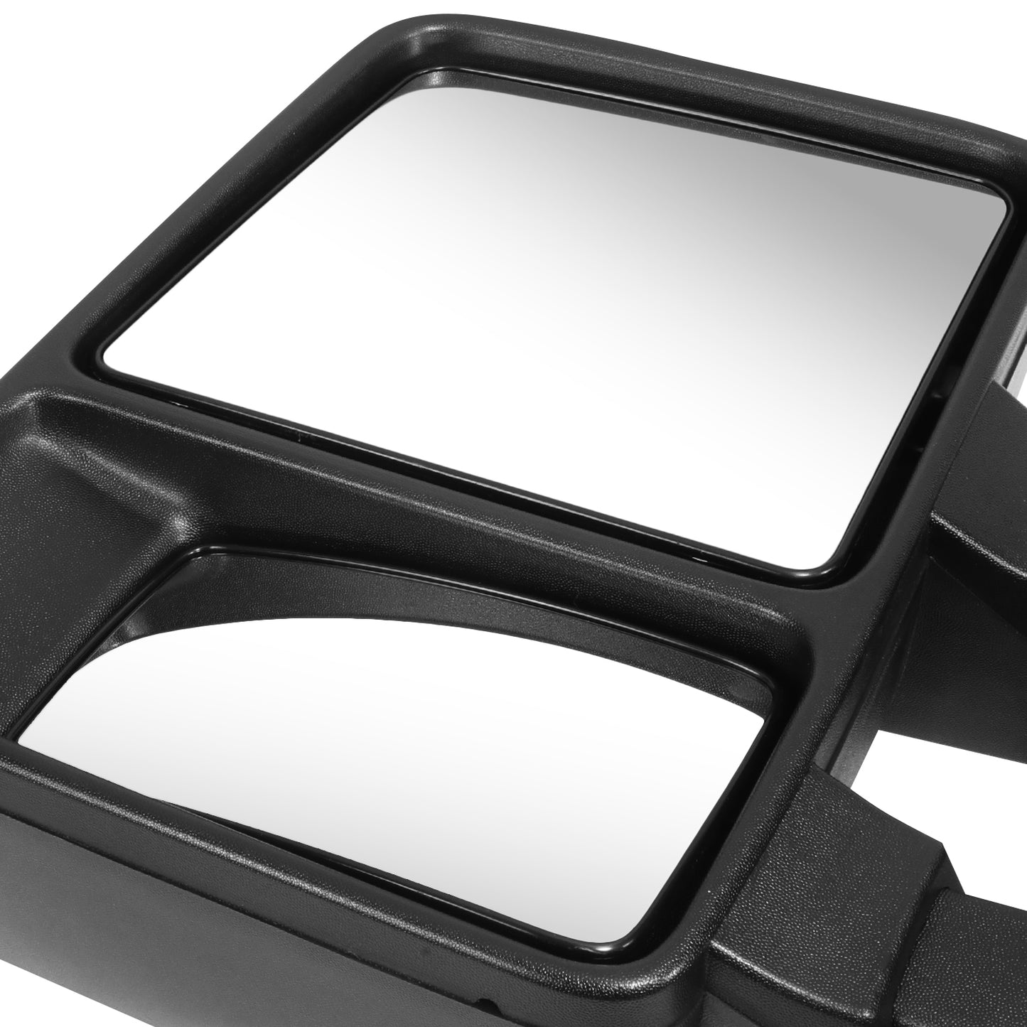 RETROVISOR MIRROR - OE STYLE - FORD F-250 SUPER DUTY 2008-2010 - FORD F-350 SUPER DUTY 2008-2010 - DUAL MIRROR - DRIVER LEFT SIDE - BLACK