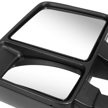 RETROVISOR MIRROR - OE STYLE - FORD F-250 SUPER DUTY 2008-2010 - FORD F-350 SUPER DUTY 2008-2010 - DUAL MIRROR - DRIVER LEFT SIDE - BLACK