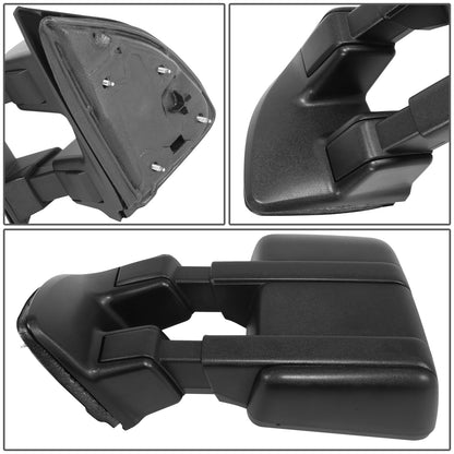 RETROVISOR MIRROR - OE STYLE - FORD F-250 SUPER DUTY 2008-2010 - FORD F-350 SUPER DUTY 2008-2010 - DUAL MIRROR - DRIVER LEFT SIDE - BLACK