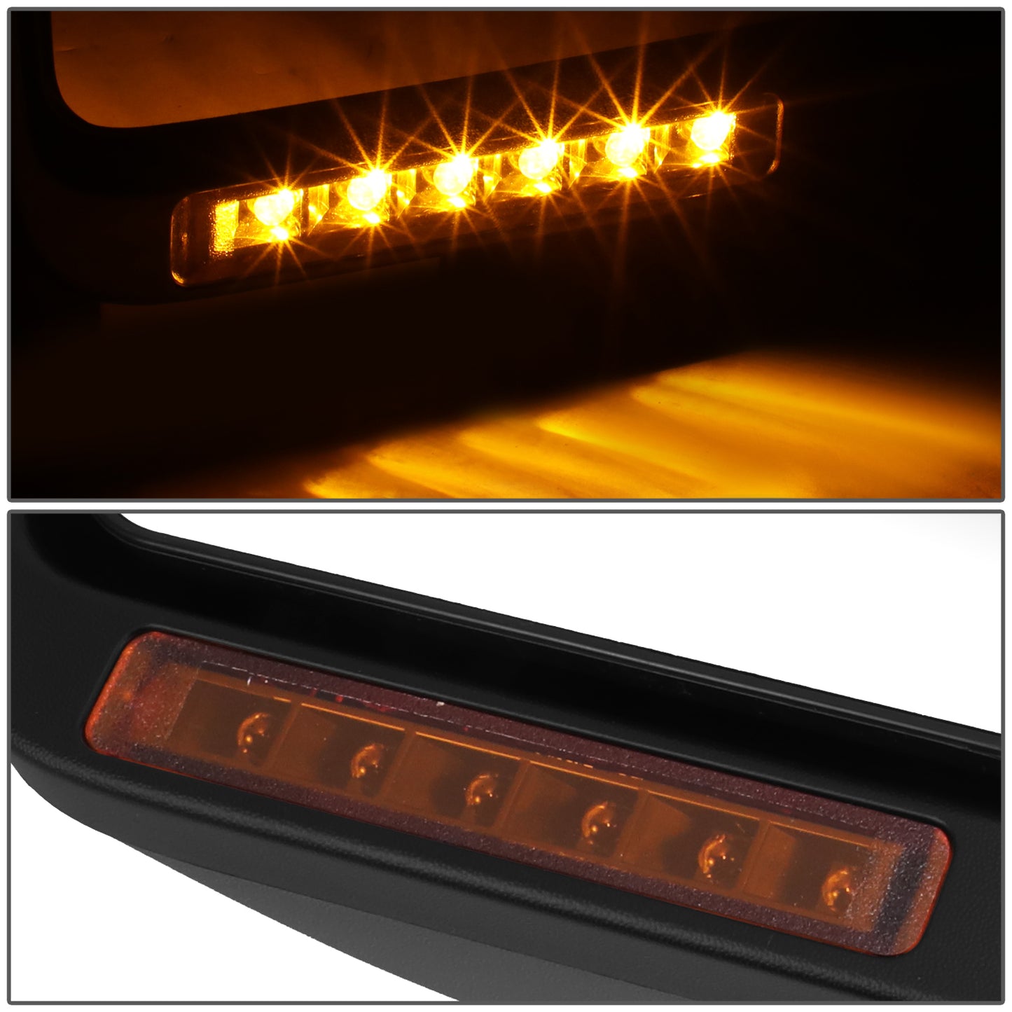 RETROVISOR MIRROR - OE STYLE - FORD F-150 09-10 - WITH POWER WITH HEATED WITH SIGNAL - DRIVER SIDE - PAINT TO MATCH - BLACK