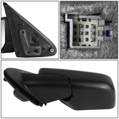 RETROVISOR MIRROR - OE STYLE - FORD ESCAPE 2010-2012 - WITH POWER WITH BLIND SPOT MIRROR WITH HEATED - DRIVER LEFT SIDE - BLACK