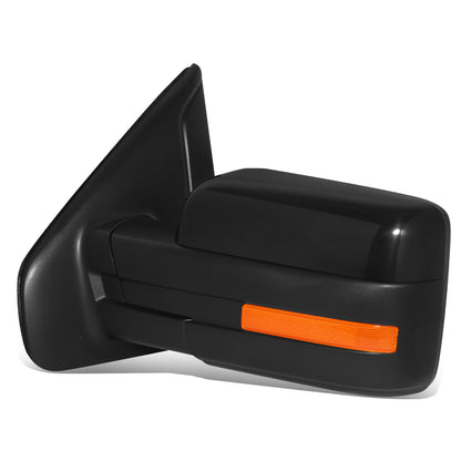 RETROVISOR MIRROR - OE STYLE - FORD F-150 09-10 - WITH POWER WITH HEATED WITH SIGNAL - DRIVER SIDE - PAINT TO MATCH - BLACK