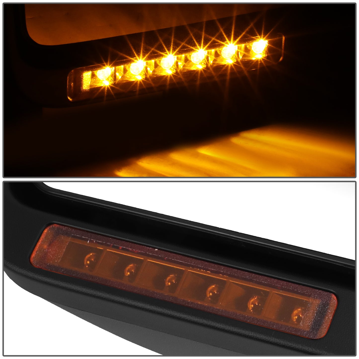 RETROVISOR MIRROR - OE STYLE - FORD F-150 09-10 - WITH POWER WITH HEATED WITH SIGNAL - DRIVER SIDE - PAINT TO MATCH - BLACK