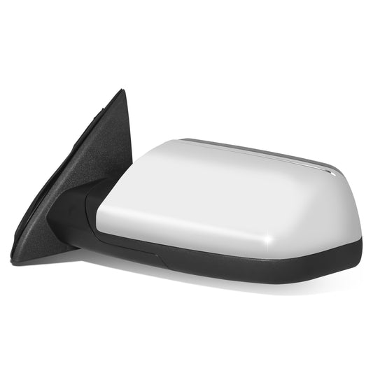 RETROVISOR MIRROR - OE STYLE - FORD FLEX 09-12 - WITH POWER WITH HEATED GLASS CHROME COVER - DRIVER SIDE - SMOOTH - CHROME / BLACK