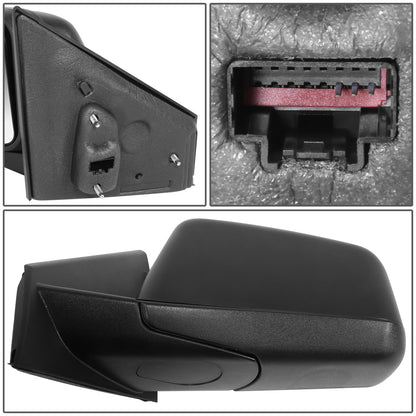 RETROVISOR MIRROR - OE STYLE - FORD EDGE 09-11 - WITH POWER - DRIVER SIDE - PAINT TO MATCH - BLACK