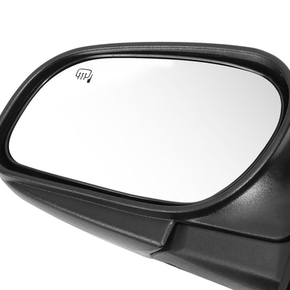 RETROVISOR MIRROR - OE STYLE - FORD CROWN VICTORIA 09-11 - MERCURY GRAND MARQUIS 09-10 - WITH POWER WITH HEATED GLASS - DRIVER SIDE - PAINT TO MATCH - BLACK