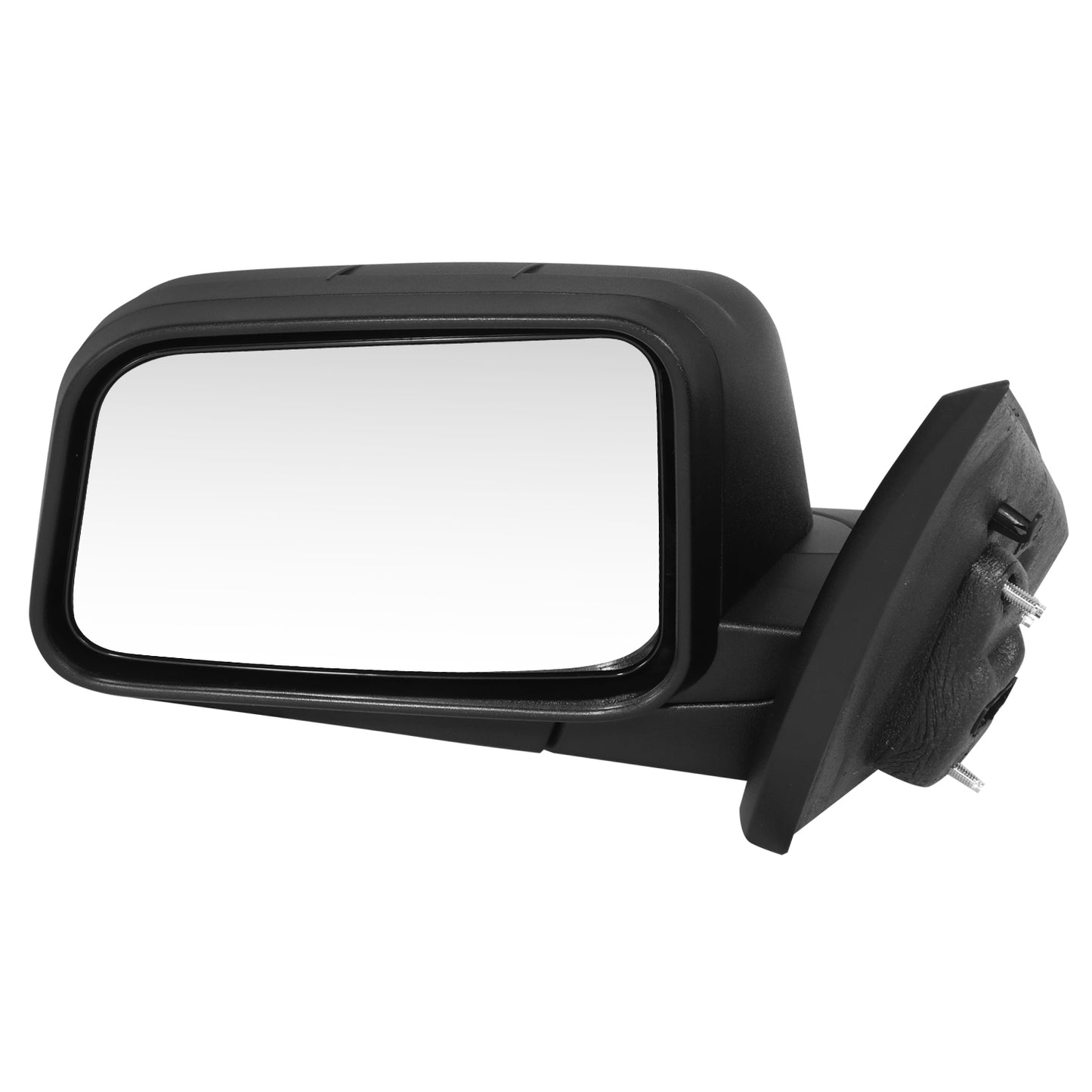 RETROVISOR MIRROR - OE STYLE - FORD EDGE 08 - WITH POWER TEXTURED COVER - DRIVER SIDE - PAINT TO MATCH - BLACK