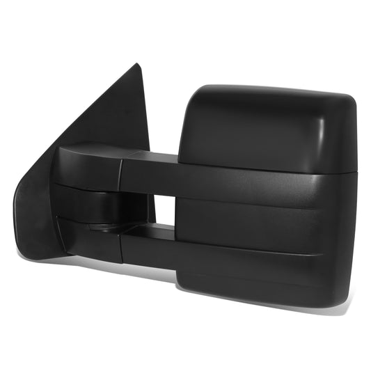 RETROVISOR MIRROR - OE STYLE - FORD F-150 07-08 - WITH POWER DUAL MIRROR WITH HEATED WITH TURN SIGNAL - DRIVER SIDE - PAINT TO MATCH - BLACK