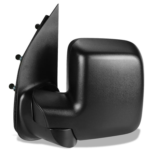 RETROVISOR MIRROR - OEM - 10-14 FORD E-150, E-250, E-350, E-450 / 10-14 FORD ECONOLINE - MANUAL - TEXTURED - BLACK - LEFT
