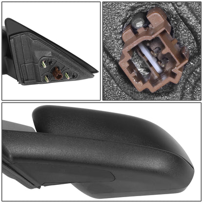 RETROVISOR MIRROR - OE STYLE - FORD MUSTANG 2010 - WITH POWER - FOR GT - DRIVER LEFT SIDE - BLACK