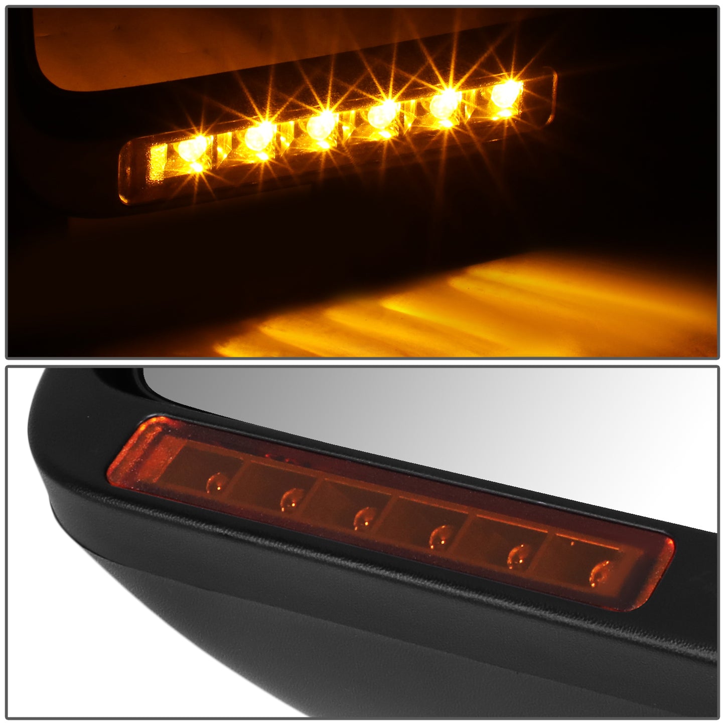 RETROVISOR MIRROR - OE STYLE - FORD F-150 11-14 - WITH POWER WITH HEATED WITH SIGNAL WITH BLIND SPOT MIRROR - DRIVER SIDE - PAINT TO MATCH - BLACK