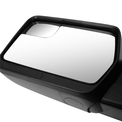 RETROVISOR MIRROR - OE STYLE - FORD F-150 11-14 - WITH POWER WITH BLIND SPOT MIRROR - PASSENGER SIDE - PAINT TO MATCH - BLACK