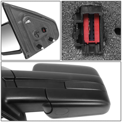 RETROVISOR MIRROR - OE STYLE - FORD F-150 11-14 - WITH POWER WITH BLIND SPOT MIRROR - PASSENGER SIDE - PAINT TO MATCH - BLACK