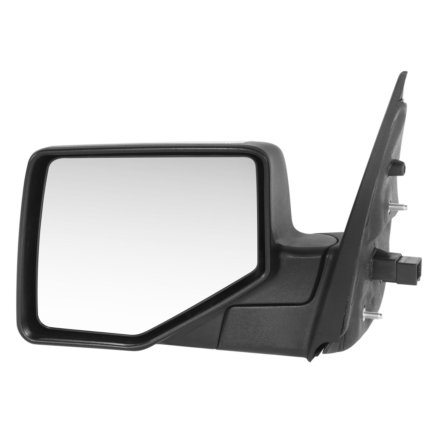 RETROVISOR MIRROR - OE STYLE - FORD EXPLORER 06-10 - FORD EXPLORER SPORT TRAC 07-10 - WITH POWER WITH CHROME COVER - DRIVER SIDE - SMOOTH - CHROME / BLACK