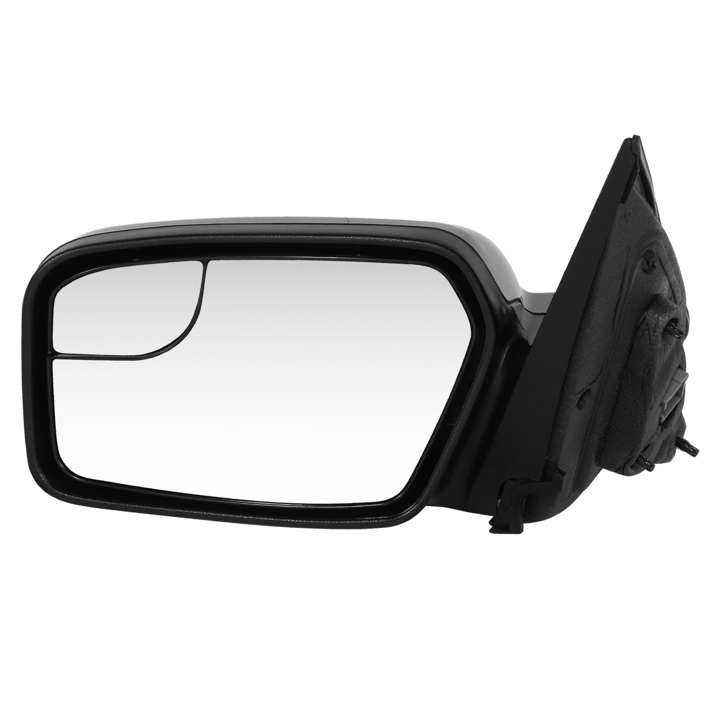 RETROVISOR MIRROR - OE STYLE - FORD FUSION 11-12 - WITH POWER WITH BLIND SPOT MIRROR WITH TEXTURED COVER - DRIVER SIDE - PAINT TO MATCH - BLACK