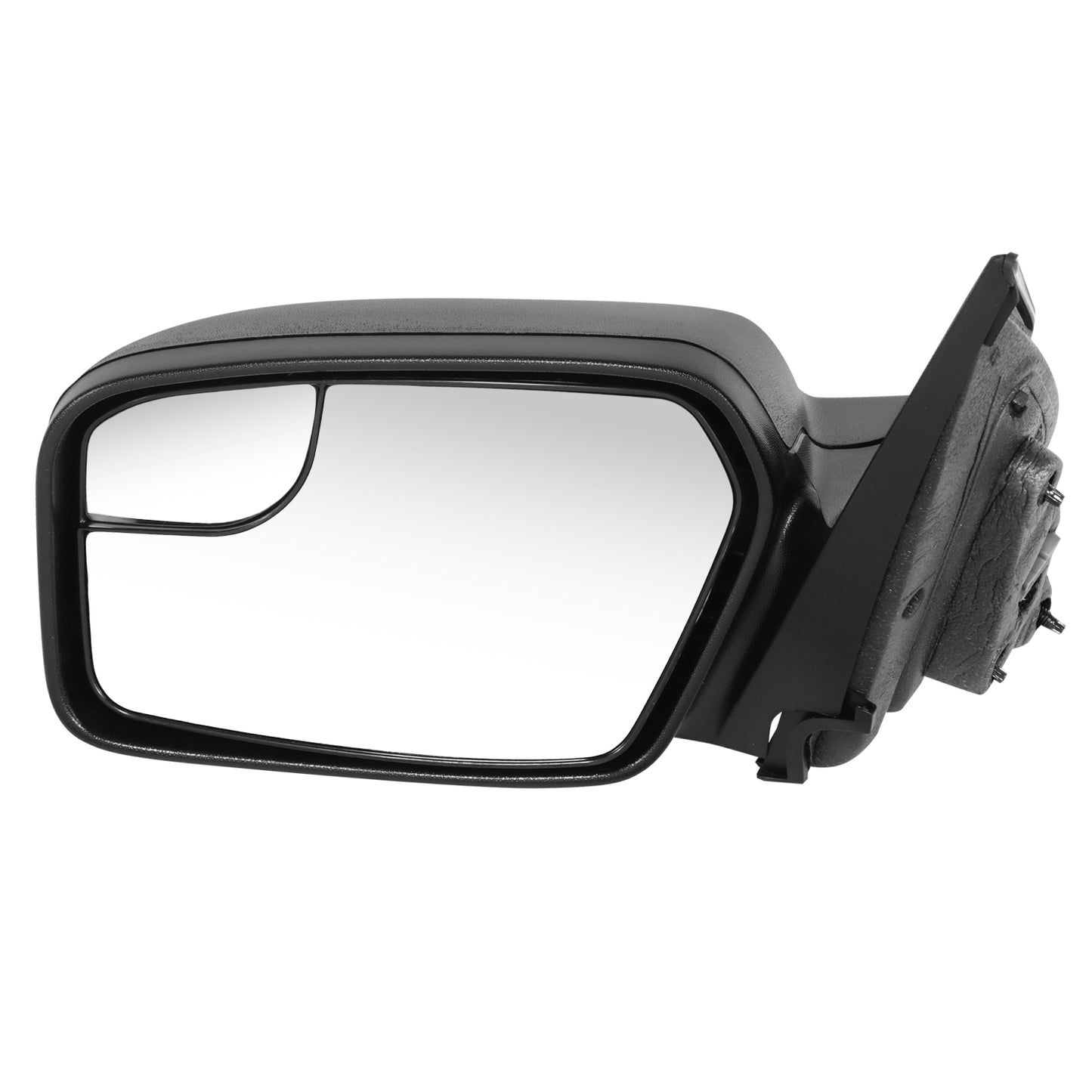 RETROVISOR MIRROR - OE STYLE - FORD FUSION 2011-2012 - WITH POWER WITH TEXTURED COVER - DRIVER LEFT SIDE - BLACK