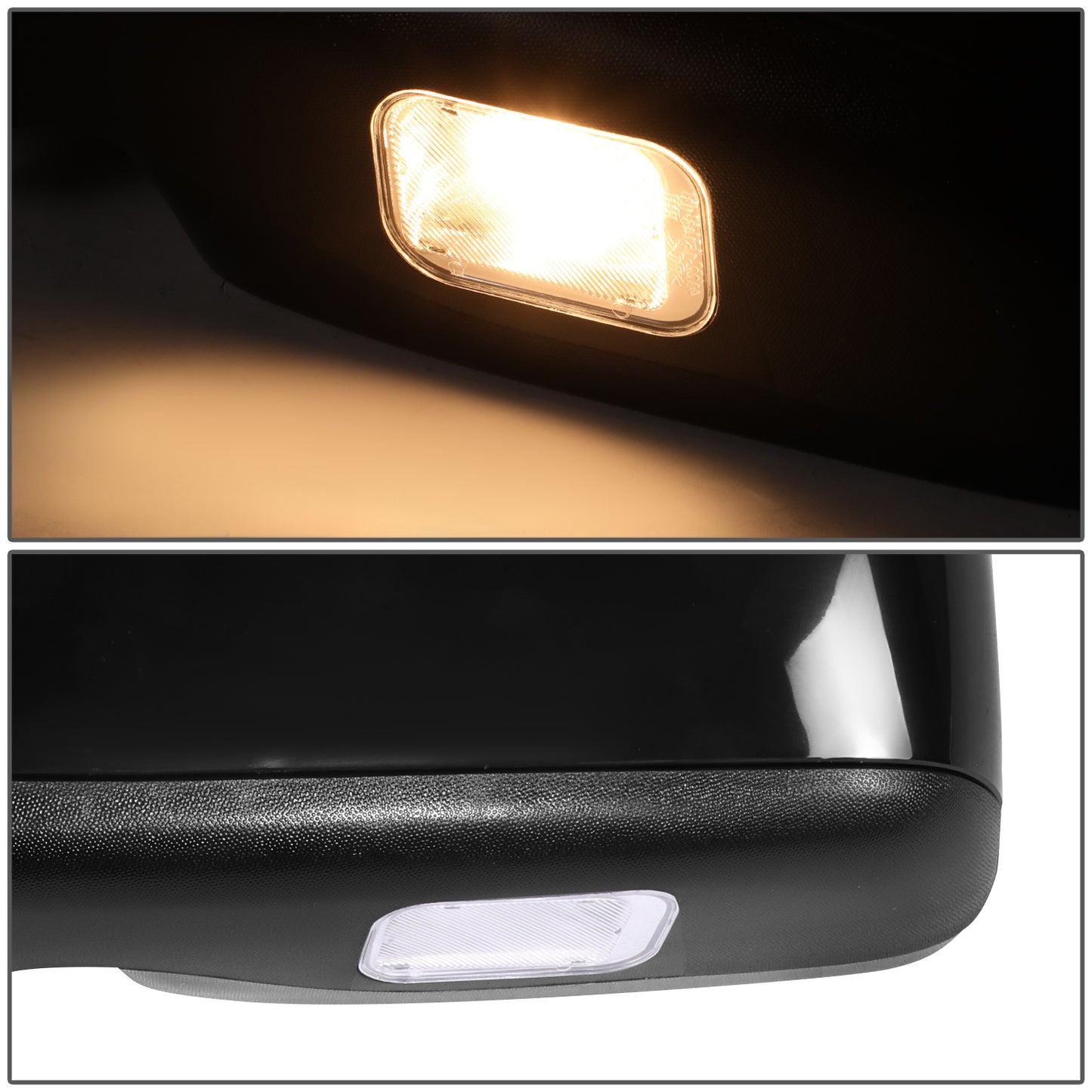 RETROVISOR MIRROR - OE STYLE - FORD FUSION 11-12 - WITH POWER WITH HEATED GLASS WITH PUDDLE LIGHT WITH TEXTURED COVER - DRIVER SIDE - PAINT TO MATCH - BLACK
