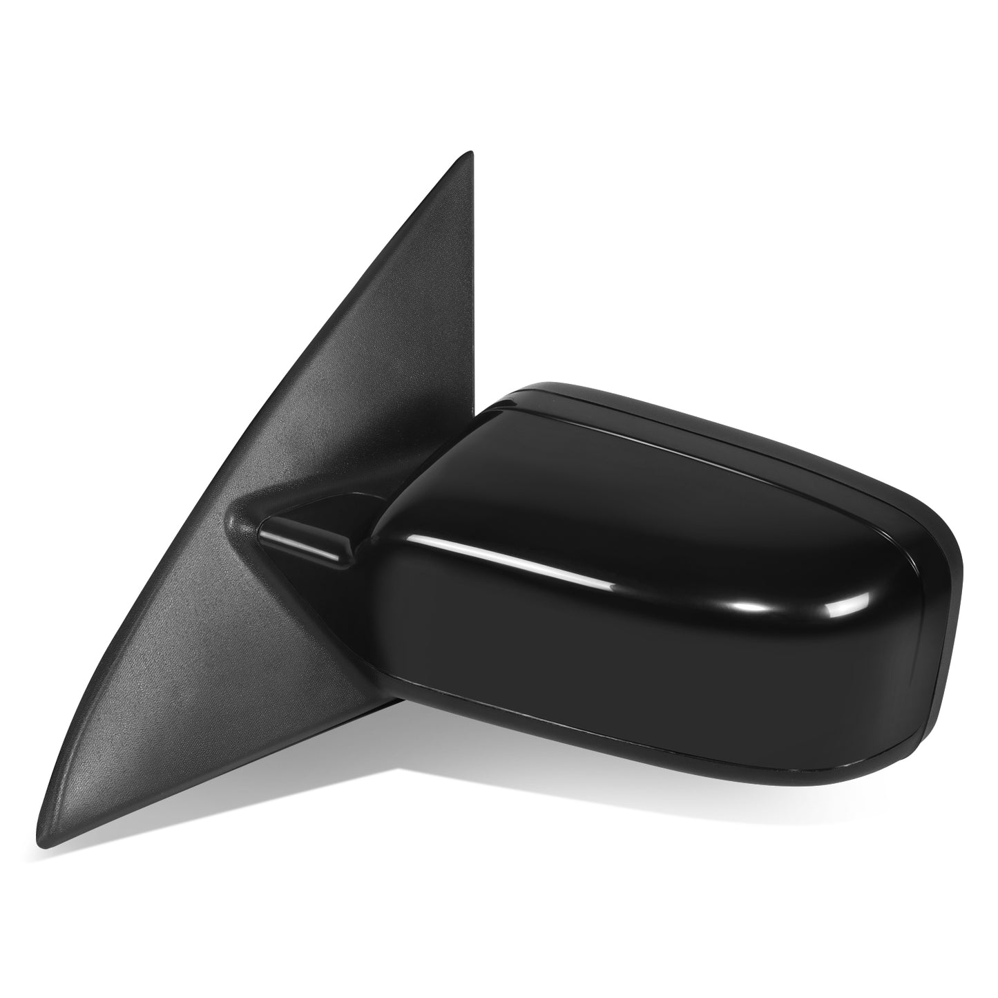 RETROVISOR MIRROR - OE STYLE - FORD FUSION 2011-2012 - WITH POWER WITH HEATED GLASS WITH BLIND SPOT WITH PUDDLE LIGHT WITH TEXTURED COVER - DRIVER LEFT SIDE - BLACK