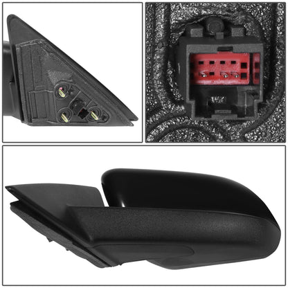 RETROVISOR MIRROR - OE STYLE - FORD MUSTANG 13-14 - WITH POWER - DRIVER SIDE - PAINT TO MATCH - BLACK