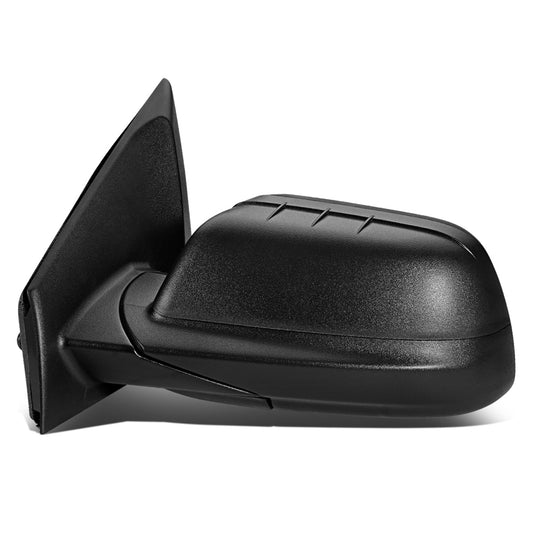 RETROVISOR MIRROR - OEM - 11-14 FORD EDGE - POWERED - W/ BLIND SPOT GLASS - TEXTURED - BLACK - LEFT