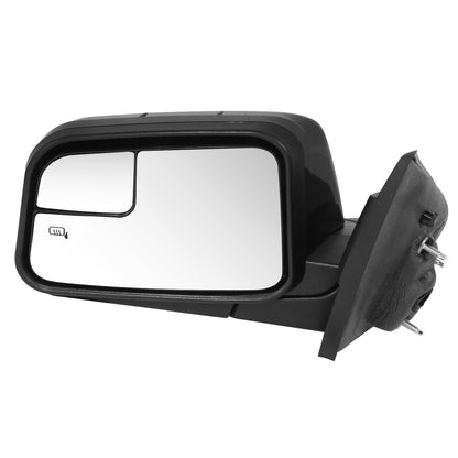 RETROVISOR MIRROR - OE STYLE - LINCOLN MKX 11 - WITH POWER WITH HEATED GLASS WITH BLIND SPOT MIRROR WITH MEMORY - DRIVER SIDE - PAINT TO MATCH - BLACK