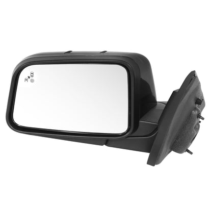 RETROVISOR MIRROR - OE STYLE - FORD EDGE 2009-2011 - LINCOLN MKX 2009-2011 - WITH POWER WITH HEATED WITH BLIND SPOT - DRIVER LEFT SIDE - BLACK