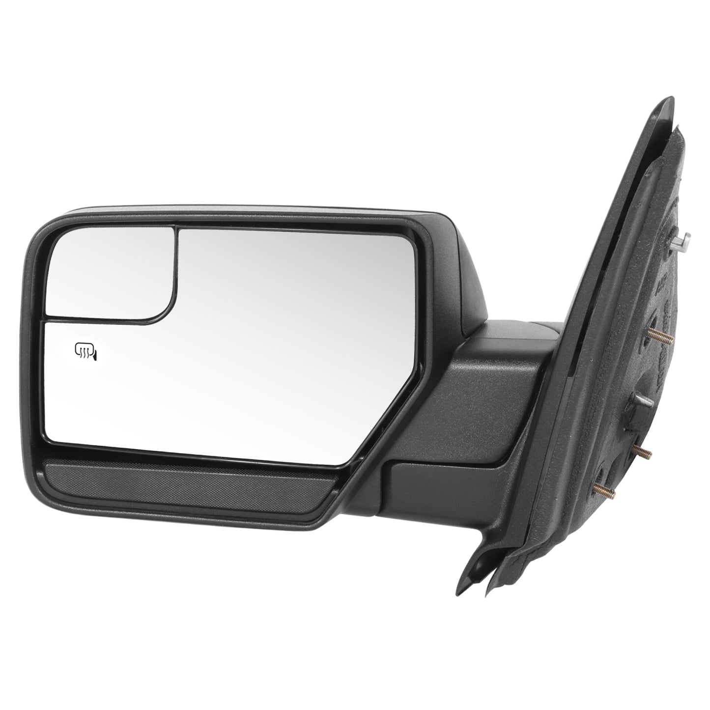 RETROVISOR MIRROR - OE STYLE - FORD EXPEDITION 12-17 - WITH POWER WITH HEATED GLASS - DRIVER SIDE - PAINT TO MATCH - BLACK