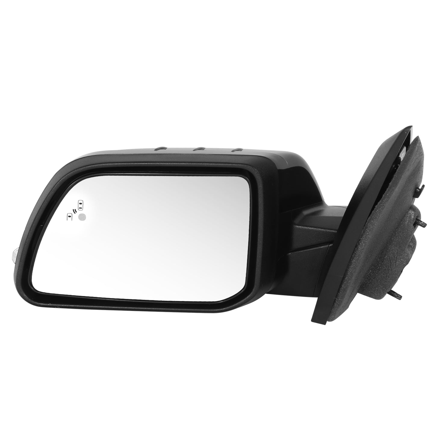 RETROVISOR MIRROR - OE STYLE - FORD EDGE 12-14 - WITH POWER WITH HEATED WITH BLIND SPOT WITH TURN SIGNAL - DRIVER SIDE - PAINT TO MATCH - BLACK