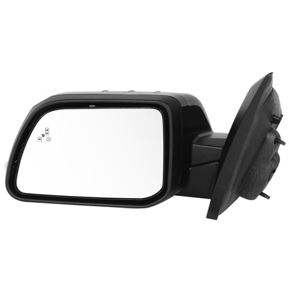 RETROVISOR MIRROR - OE STYLE - FORD EDGE 12-14 - WITH MEMORY WITH HEATED WITH BLIND SPOT WITH TURN SIGNAL - DRIVER SIDE - PAINT TO MATCH - BLACK