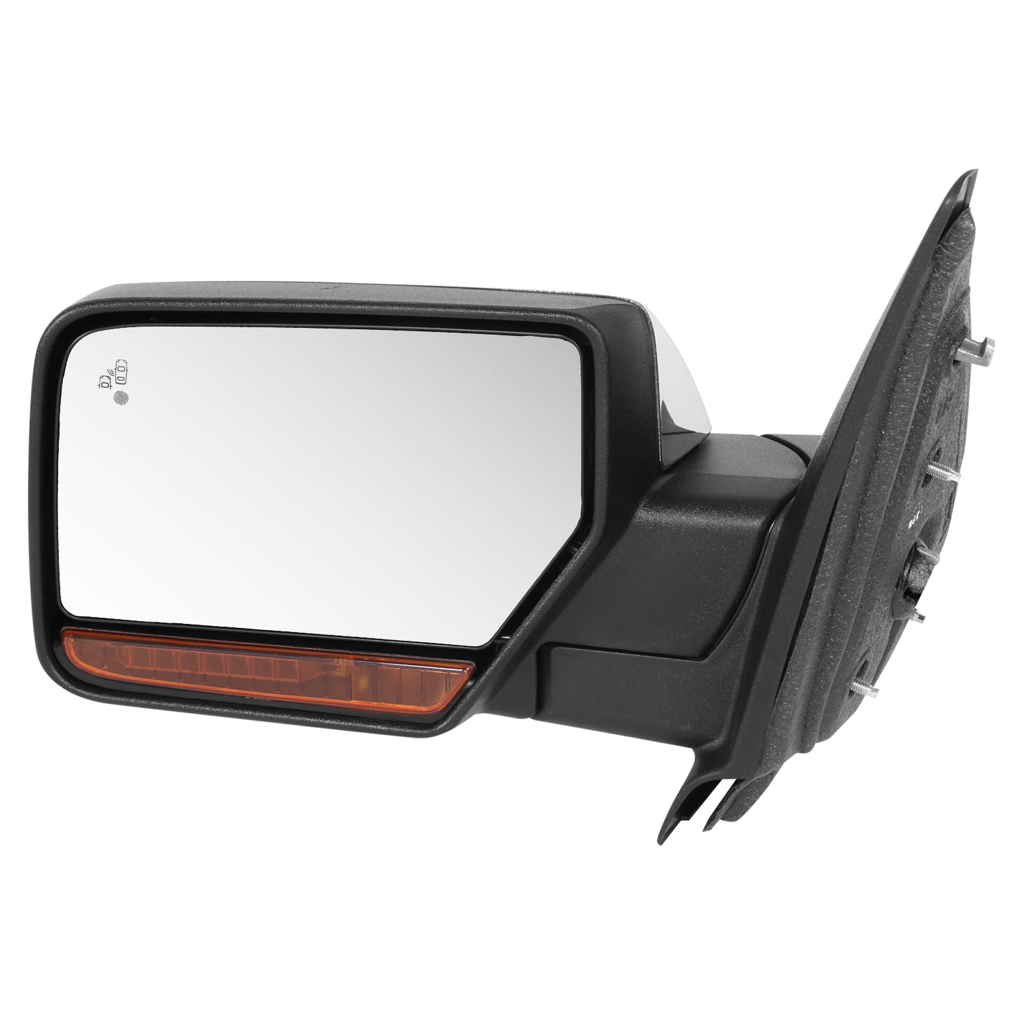 RETROVISOR MIRROR - FORD EXPEDITION 2015-2017 - WITH POWER FOLD - WITH HEATED - WITH BLIND SPOT CHROME COVER - OE STYLE - DRIVER LEFT SIDE
