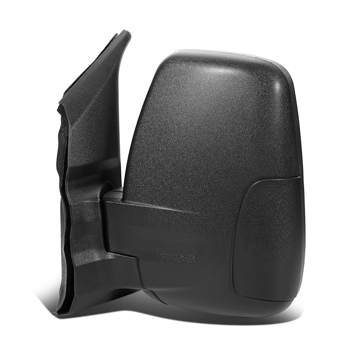 RETROVISOR MIRROR - OEM - 15-19 FORD TRANSIT 150, 250, 350 - POWERED - FOLDING - TEXTURED - BLACK