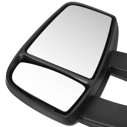 RETROVISOR MIRROR - OE STYLE - FORD TRANSIT 150 2015-2019 - FORD TRANSIT 250 2015-2019 - FORD TRANSIT 350 2015-2019 - WITH LOW ROOF LONG ARM - DRIVER LEFT SIDE - BLACK