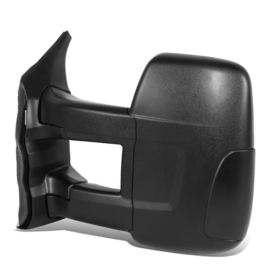 RETROVISOR MIRROR - OE STYLE - FORD TRANSIT 150 15-19 - FORD TRANSIT 250 15-19 - FORD TRANSIT 350 15-19 - LONG ARM WITH POWER HIGH ROOF - DRIVER SIDE - PAINT TO MATCH - BLACK