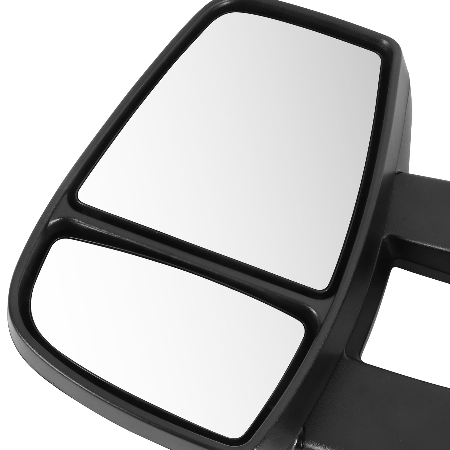 RETROVISOR MIRROR - OE STYLE - FORD TRANSIT 150 15-19 - FORD TRANSIT 250 15-19 - FORD TRANSIT 350 15-19 - LONG ARM WITH POWER HIGH ROOF - DRIVER SIDE - PAINT TO MATCH - BLACK