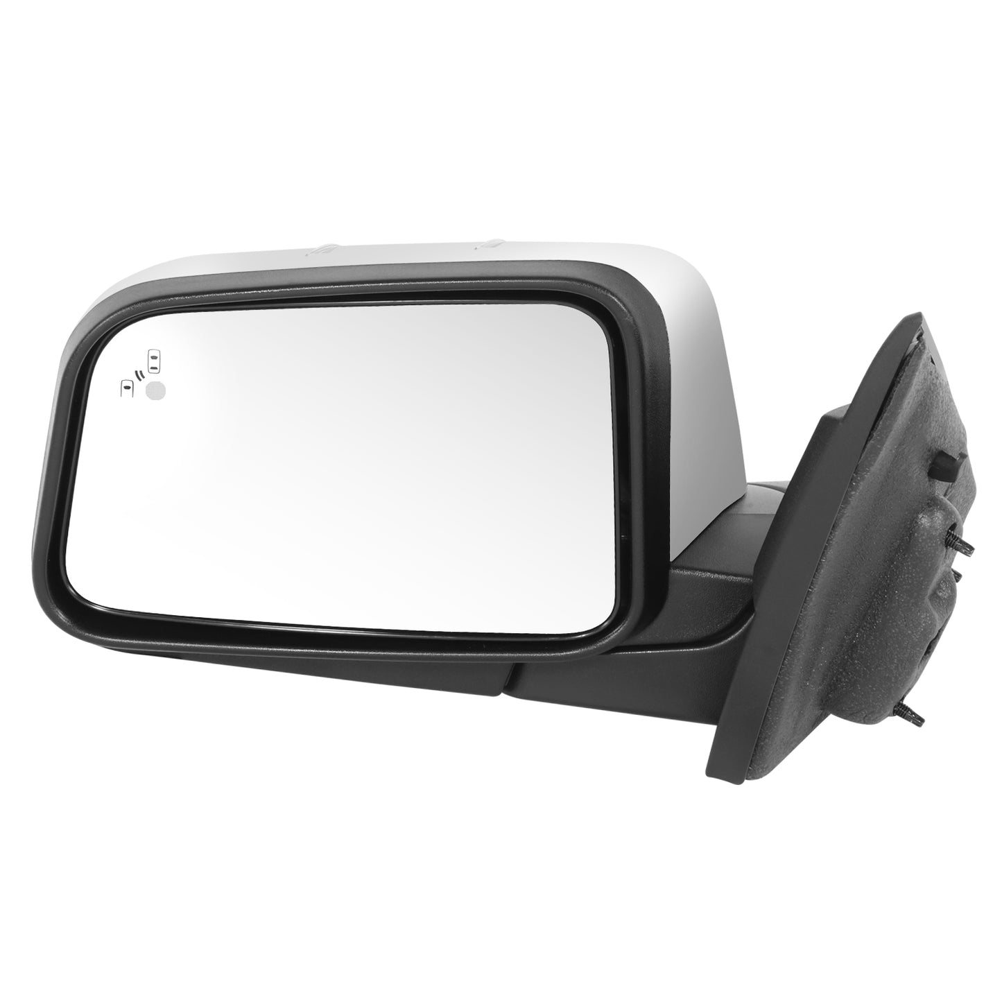 RETROVISOR MIRROR - OE STYLE - FORD EDGE 11-15 - WITH POWER WITH HEATED WITH PUDDLE WITH BLIND SPOT - DRIVER SIDE - PAINT TO MATCH - BLACK