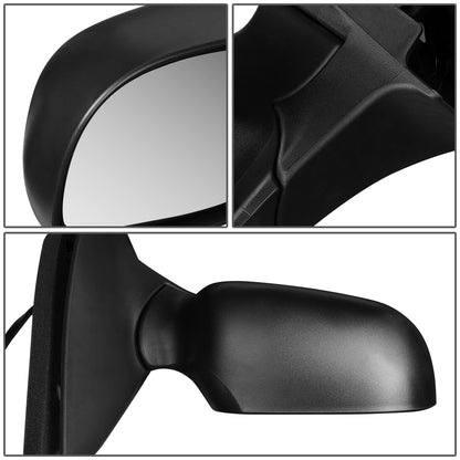 RETROVISOR MIRROR - OEM - 95-98 FORD WINDSTAR - POWERED - TEXTURED - BLACK - RIGHT