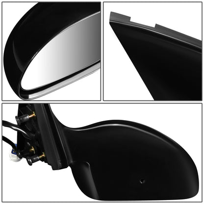 RETROVISOR MIRROR - OEM - 96-99 FORD TAURUS / 96-99 MERCURY SABLE - POWERED - PAINTABLE - BLACK - RIGHT