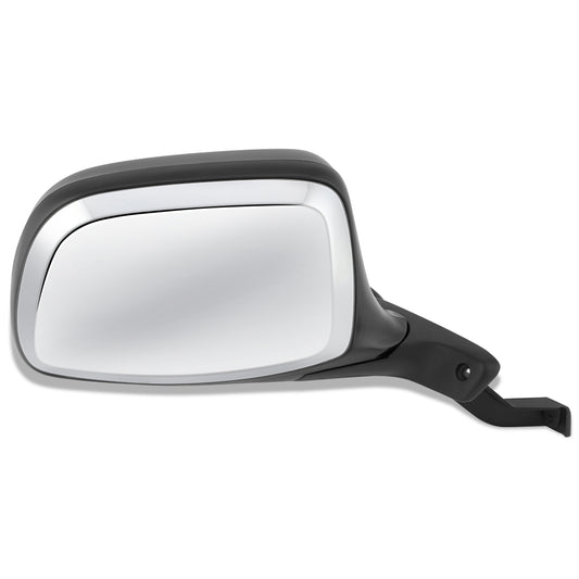 RETROVISOR MIRROR - OEM - 92-96 FORD BRONCO / 96-97 FORD F-100 / 92-97 FORD F-150, F-250, F-350 - POWERED - CHROME - RIGHT