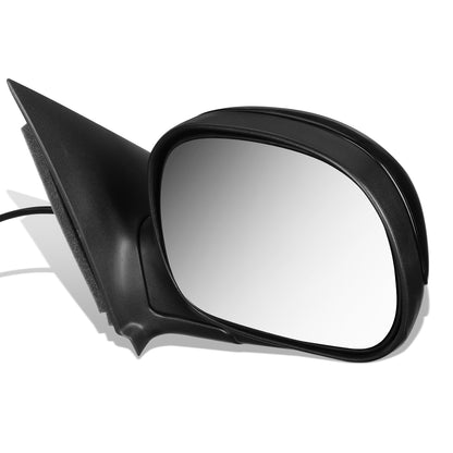 RETROVISOR MIRROR - OEM - 1997 FORD F-150, F-250 - POWERED - PAINTABLE - BLACK - RIGHT