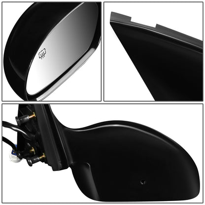 RETROVISOR MIRROR - OEM - 96-99 FORD TAURUS / 96-99 MERCURY SABLE - POWERED - HEATED - PAINTABLE - BLACK - RIGHT