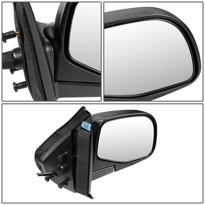 RETROVISOR MIRROR - OEM - 95-01 FORD EXPLORER / 97-01 MERCURY MOUNTAINEER - POWERED - TEXTURED - BLACK - RIGHT