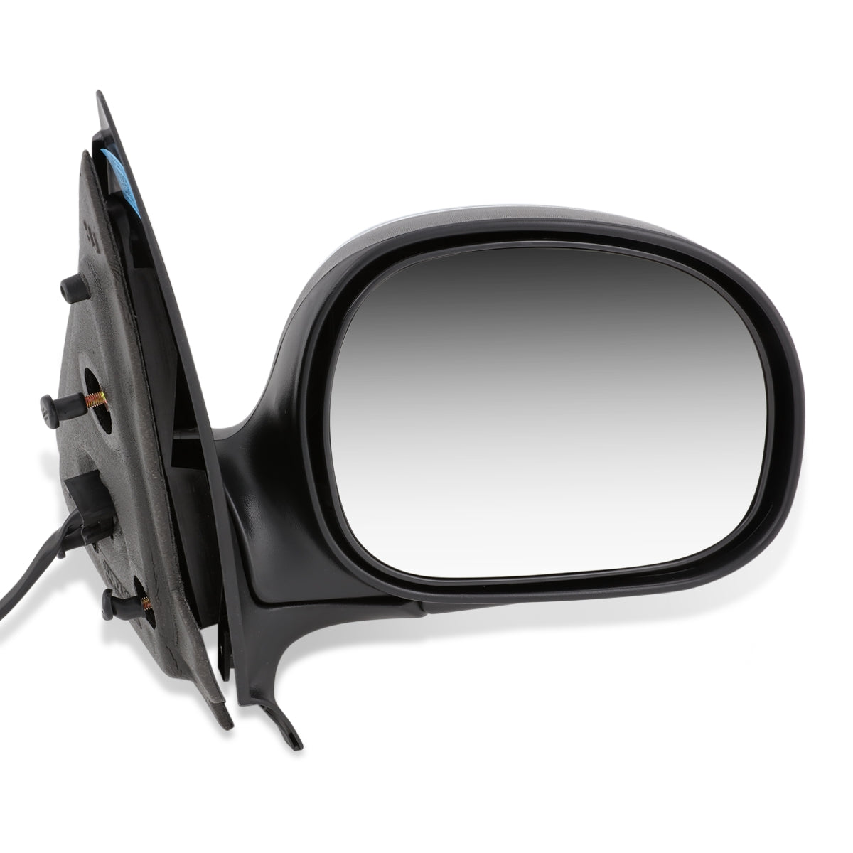 RETROVISOR MIRROR - OEM - 1997 FORD EXPEDITION - POWERED - CHROME - RIGHT