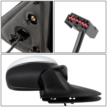 RETROVISOR MIRROR - OEM - 98-02 FORD EXPEDITION / 01-03 FORD F-150 / 98-02 LINCOLN NAVIGATOR - POWERED - CHROME - RIGHT