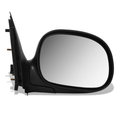 RETROVISOR MIRROR - OEM - 97-03 FORD F-150 / 97-99 FORD F-250 - MANUAL - PAINTABLE - BLACK - RIGHT