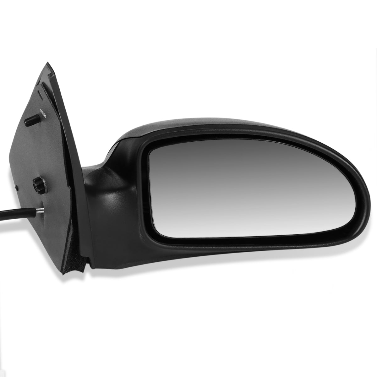 RETROVISOR MIRROR - OEM - 00-02 FORD FOCUS - MANUAL - TEXTURED - BLACK - RIGHT