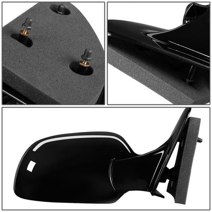 RETROVISOR MIRROR - OEM - 99-03 FORD WINDSTAR - MANUAL - PAINTABLE - BLACK - RIGHT